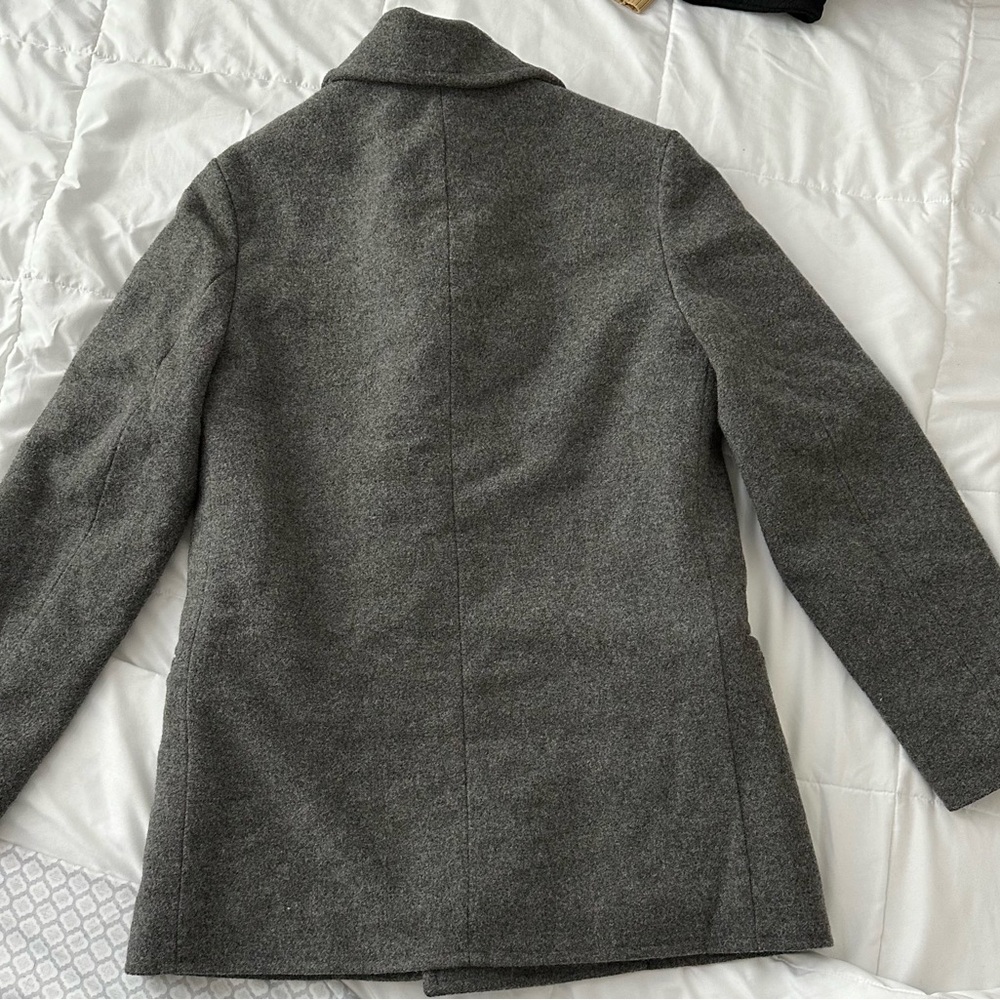 J Crew Dock Peacoat with Primaloft 80%wool - Picture 3 of 8